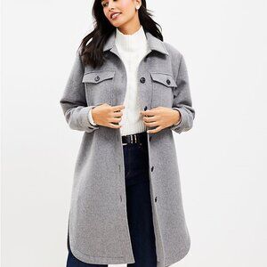 The Loft Long Shirt Jacket